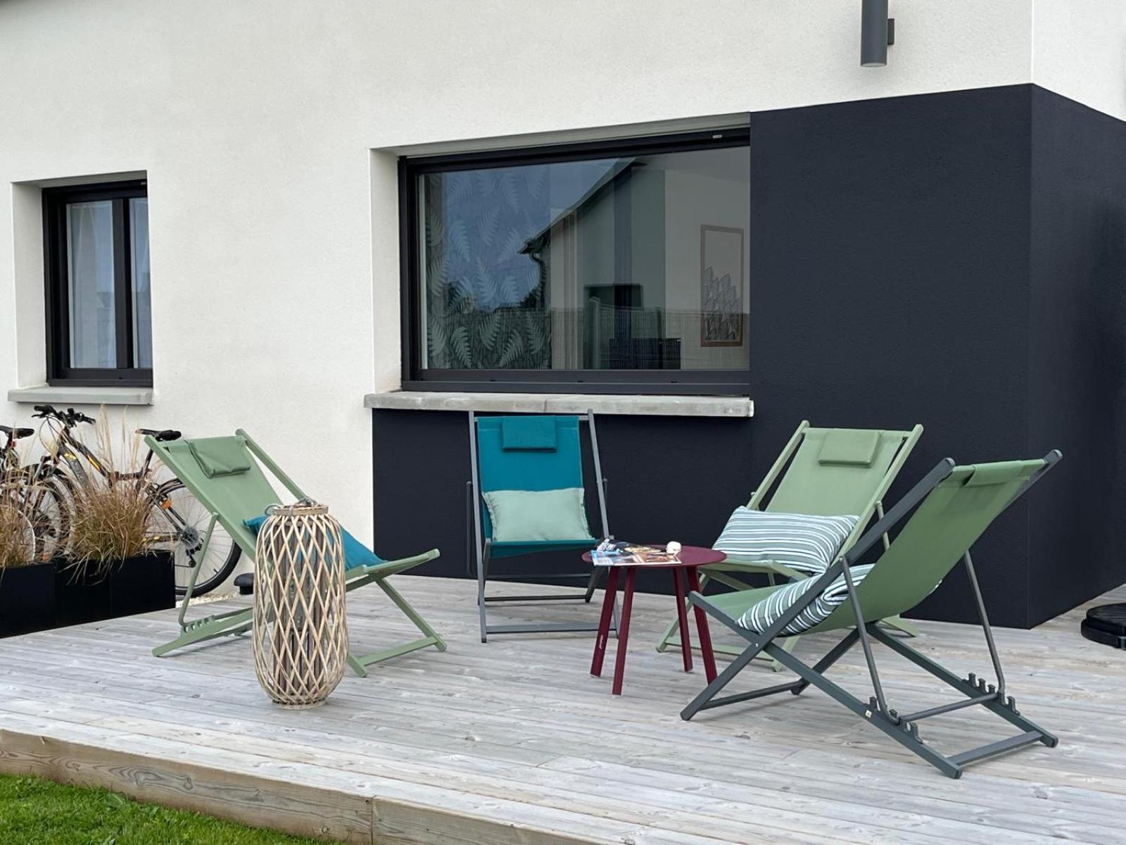 Villa Ty Plad, Penmarcʼh Exterior foto